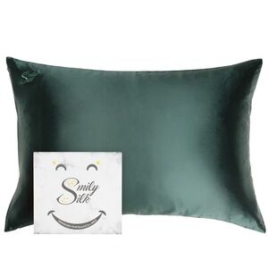 NWT Smily Silk Pillowcase - 100% Pure Mulberry Silk - 22Momme Highest Grade 6A